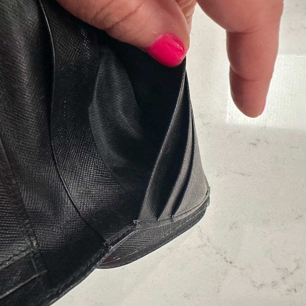Prada Nylon Black Compact Wallet - Picture 13 of 15